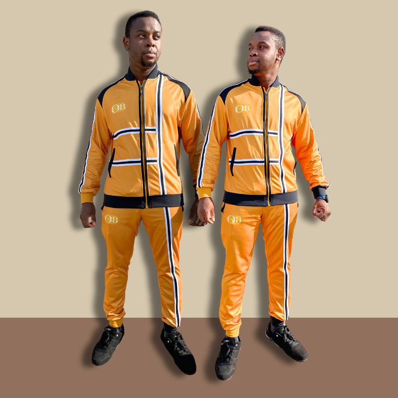 OpenlyBold "Influential" Tracksuit set: Yellow
