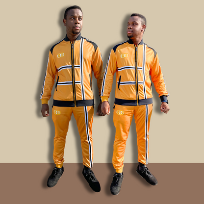 OpenlyBold "Influential" Tracksuit set: Yellow