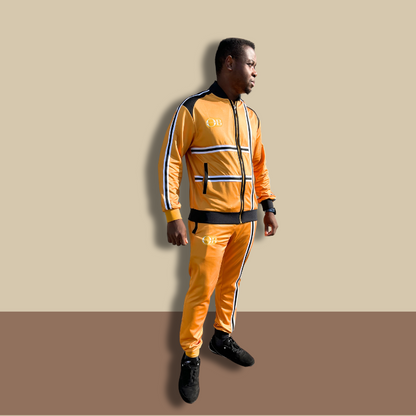 OpenlyBold "Influential" Tracksuit set: Yellow